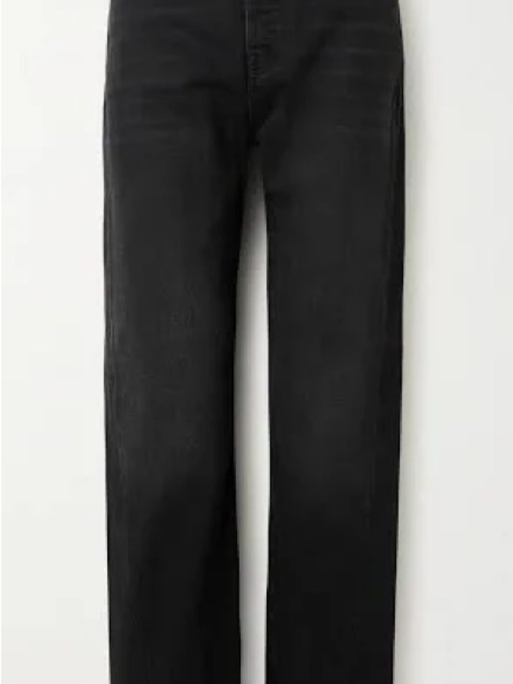 Toteme Straight-Leg Jeans - Black